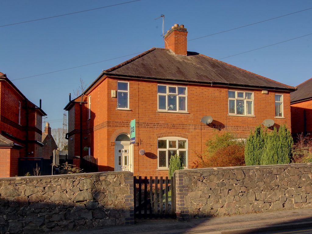 2 bed semidetached house for sale in Station Road, Glenfield