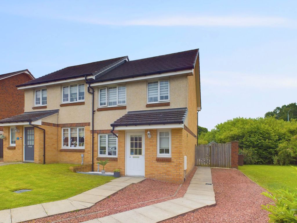 3 bed semidetached house for sale in Wilkie Drive, Holytown ML1, £185,000 Zoopla