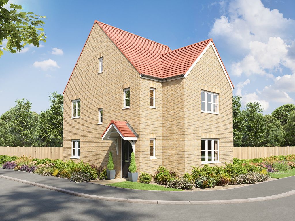 New home, 4 bed detached house for sale in "The Greenwood Corner" at