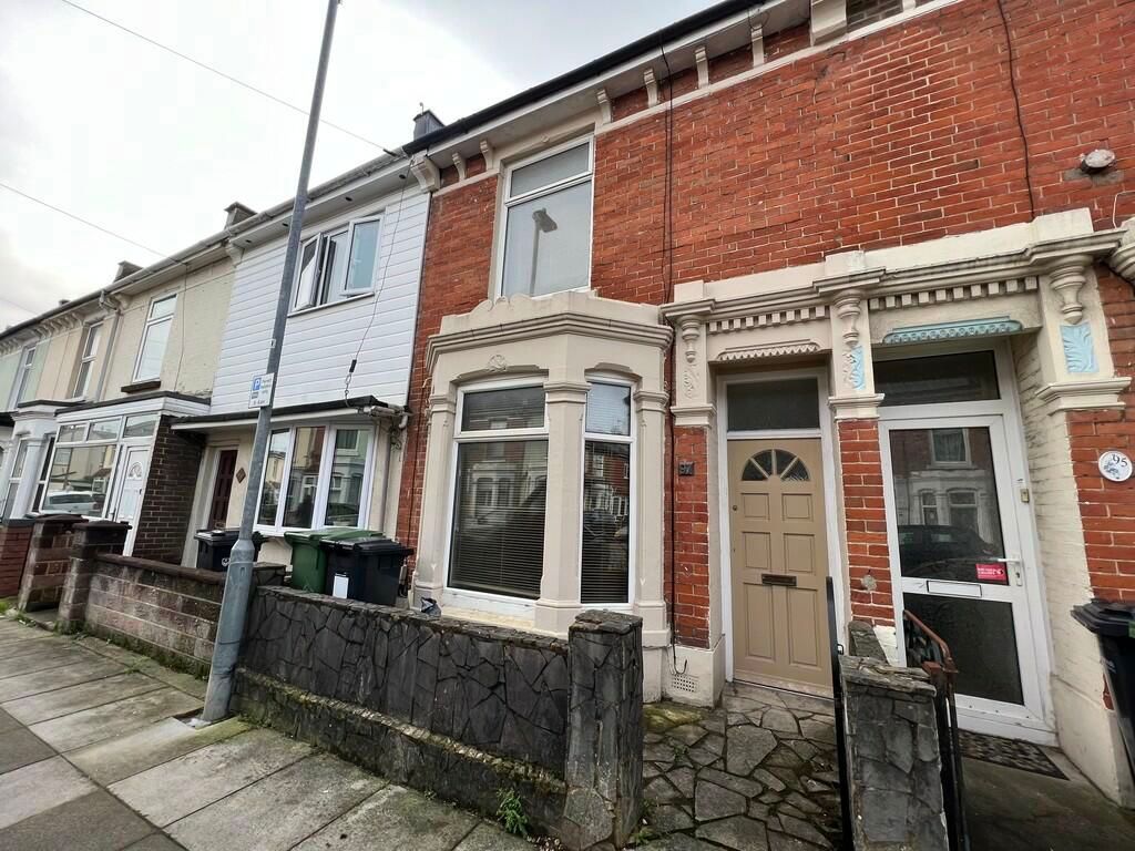 3 bed terraced house for sale in Eastfield Road, Southsea PO4, £200,000