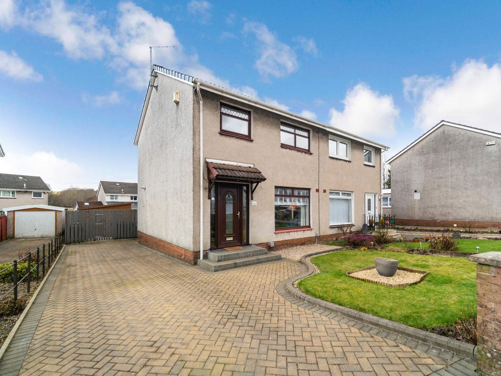3 bed semidetached house for sale in Annan Drive, Bearsden, Glasgow