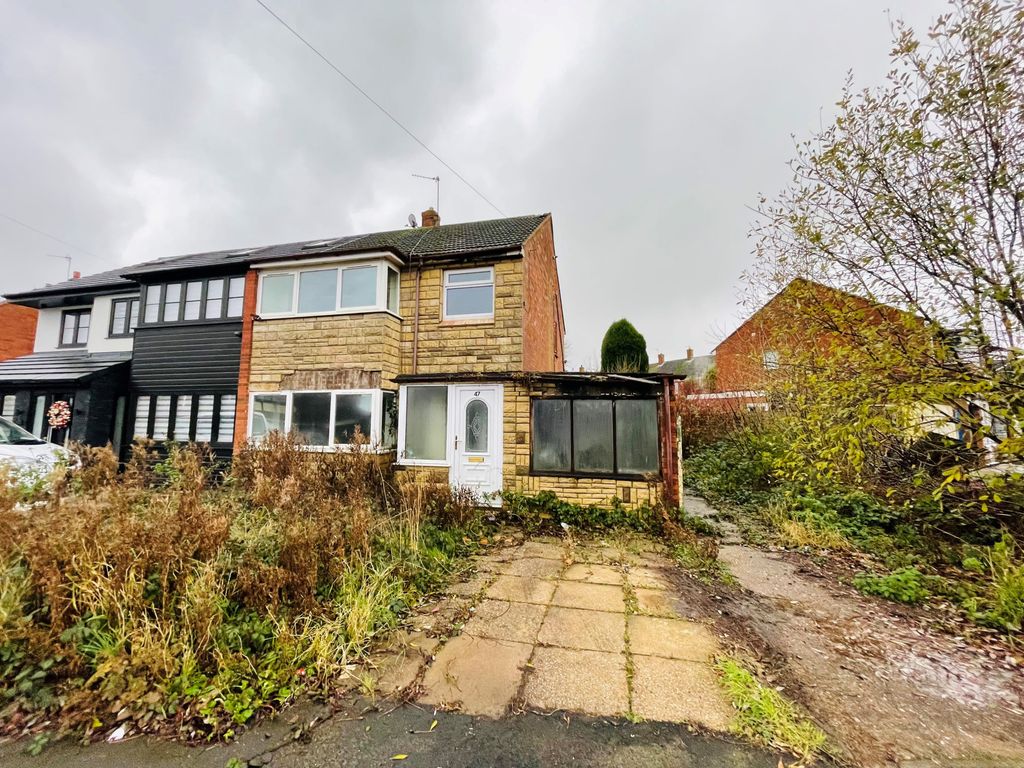 3 bed semidetached house for sale in Simmonds Road, Walsall, West