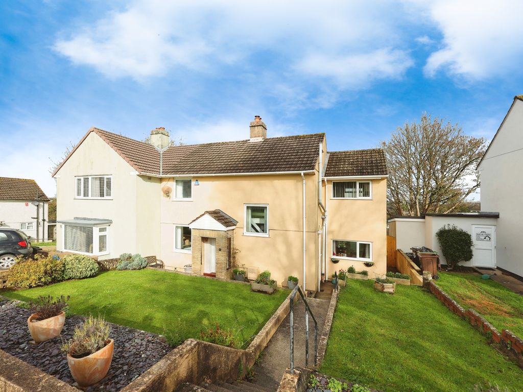4 bed semidetached house for sale in Springhill Green, Plymouth PL2, £