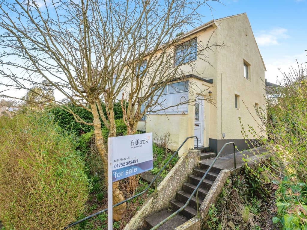 3 bed semidetached house for sale in Melrose Avenue, Plymouth, Devon