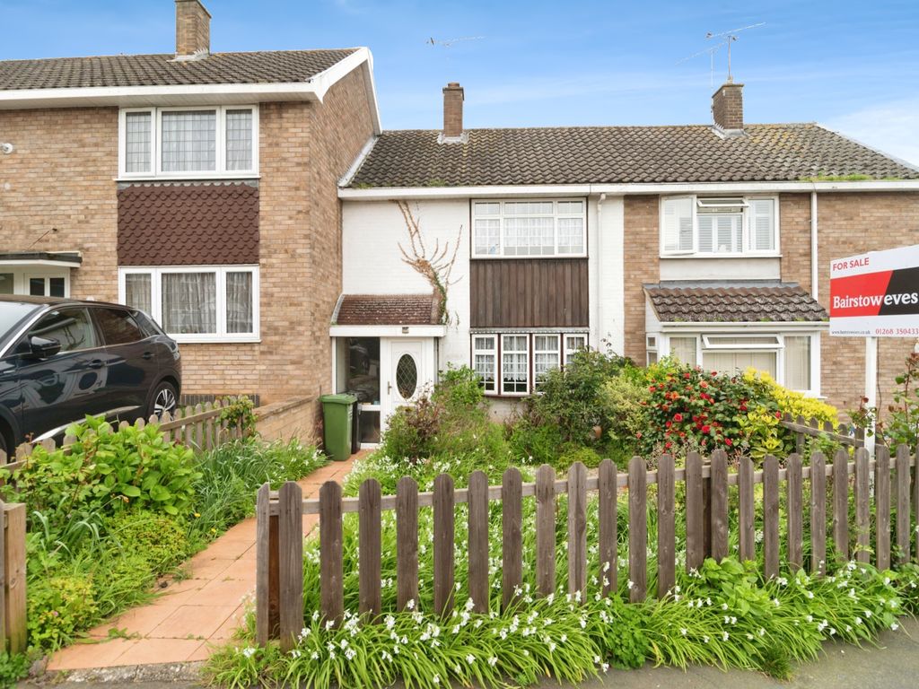 2 bed terraced house for sale in Rantree Fold, Basildon, Essex SS16, £