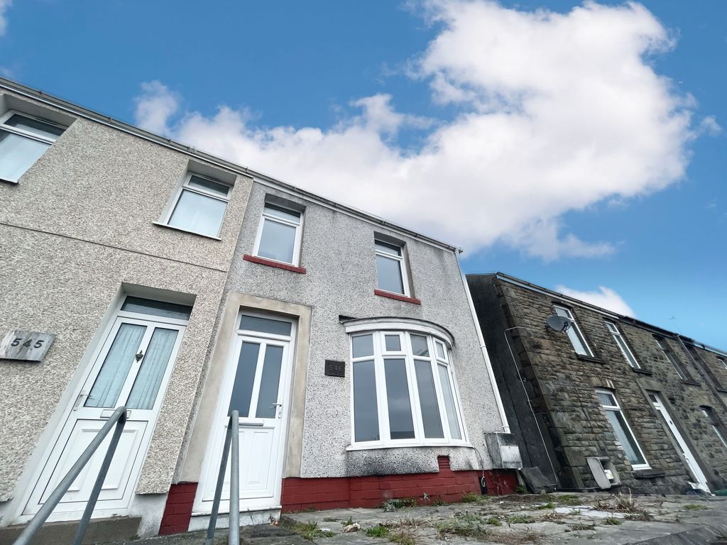 2 bed semidetached house to rent in Neath Road, Morriston, Swansea SA6