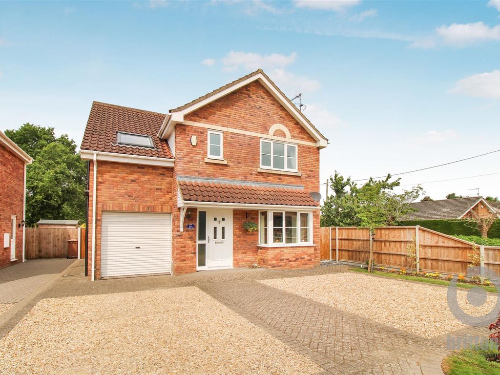 4 bed detached house for sale in School Road, Tilney All Saints, King's