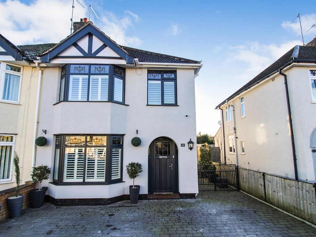 3 bed semidetached house for sale in Stockwood Drive, Corby NN17, £