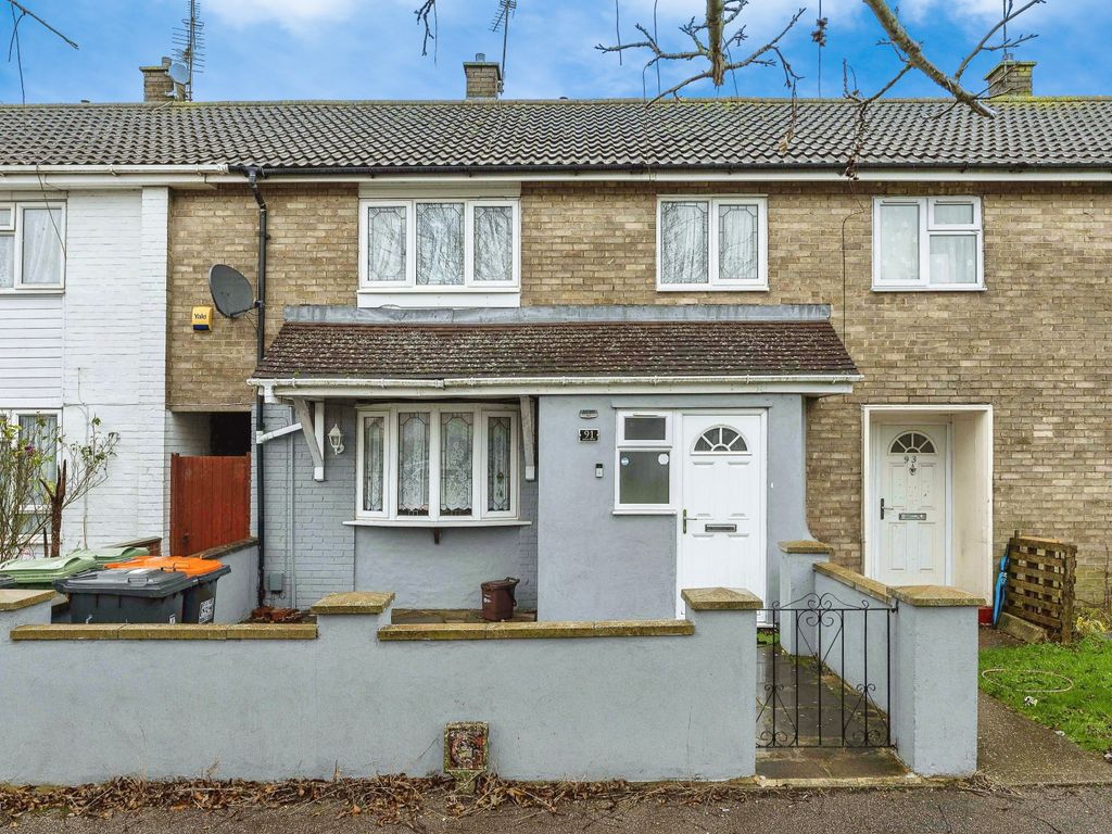 3 bed terraced house for sale in Grove Road, Houghton Regis, Dunstable