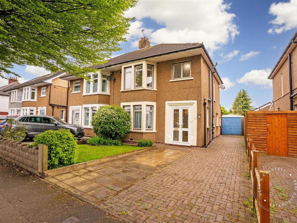 3 bed semidetached house for sale in Heol Gabriel, Whitchurch, Cardiff