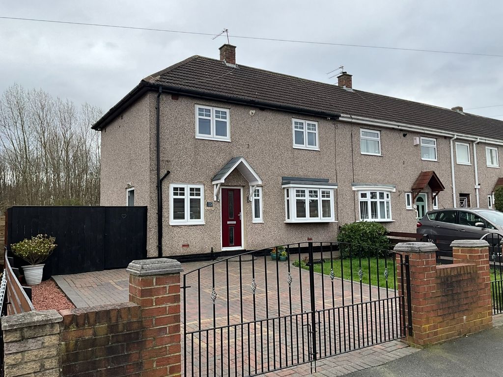 2 bed end terrace house for sale in Hexham Avenue, Hebburn NE31, £