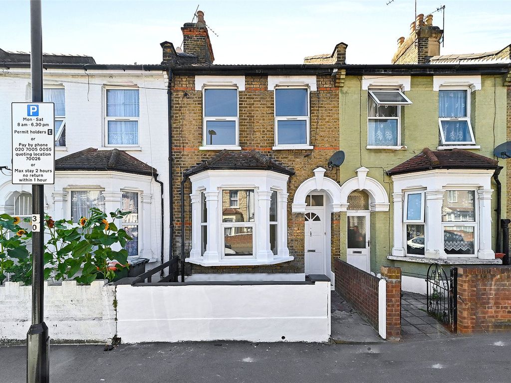3 bed terraced house for sale in Altmore Avenue, East Ham, London E6, £