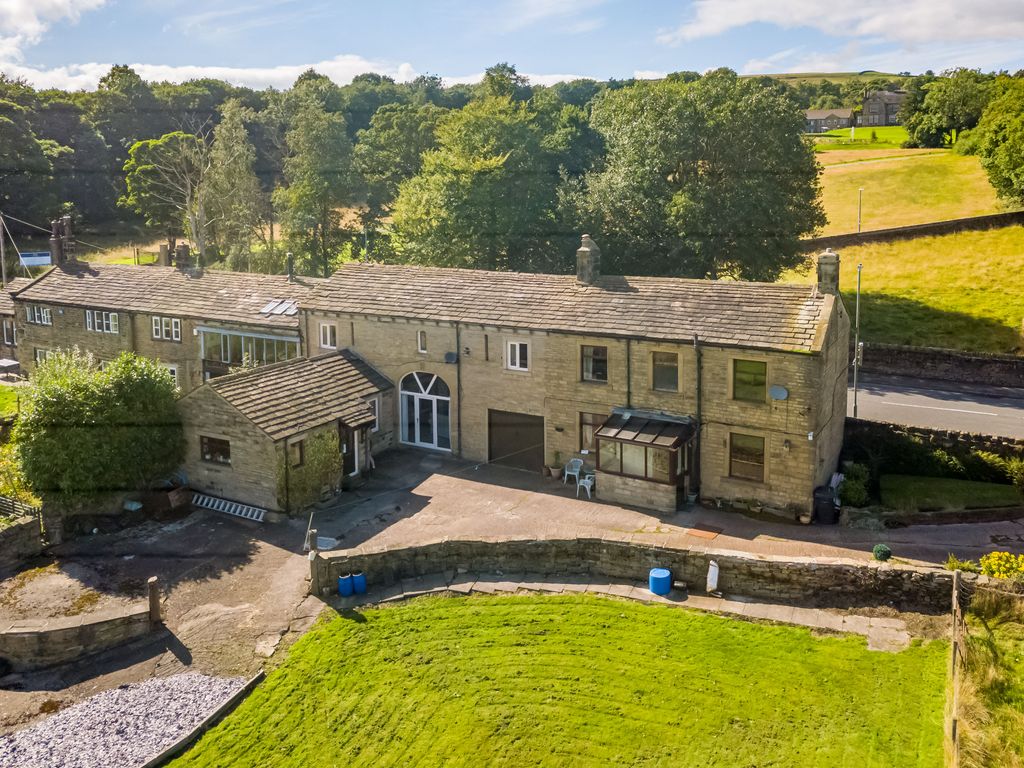 5 bed detached house for sale in Helme Lane, Meltham, Holmfirth HD9, £