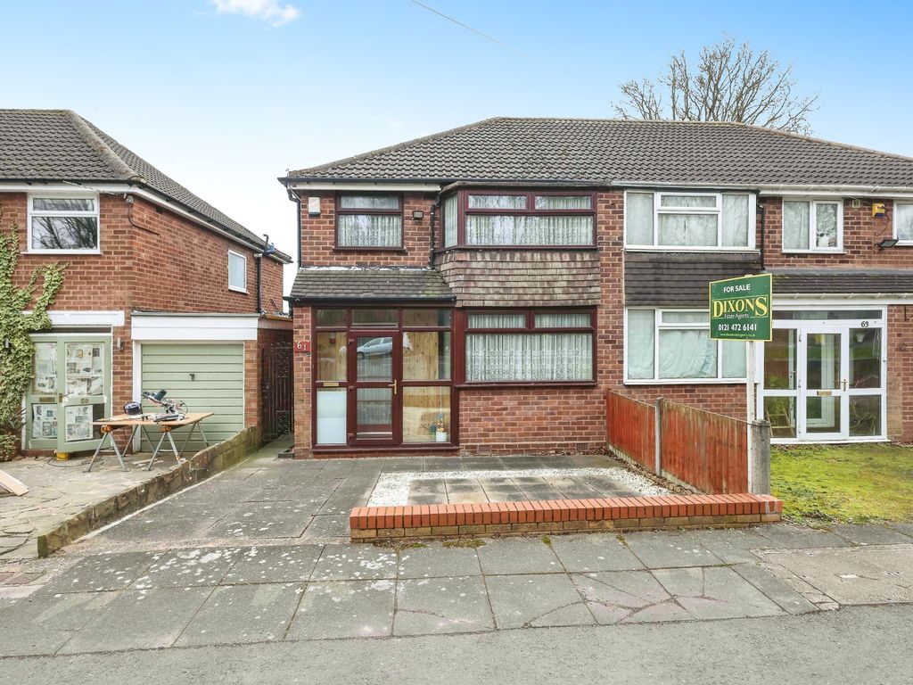 3 bed semidetached house for sale in Gibbins Road, Birmingham, West
