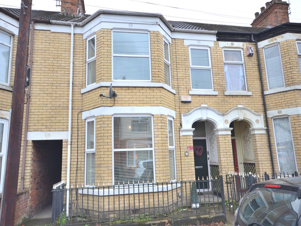3 bed terraced house for sale in East Park Avenue, Hull HU8, £190,000