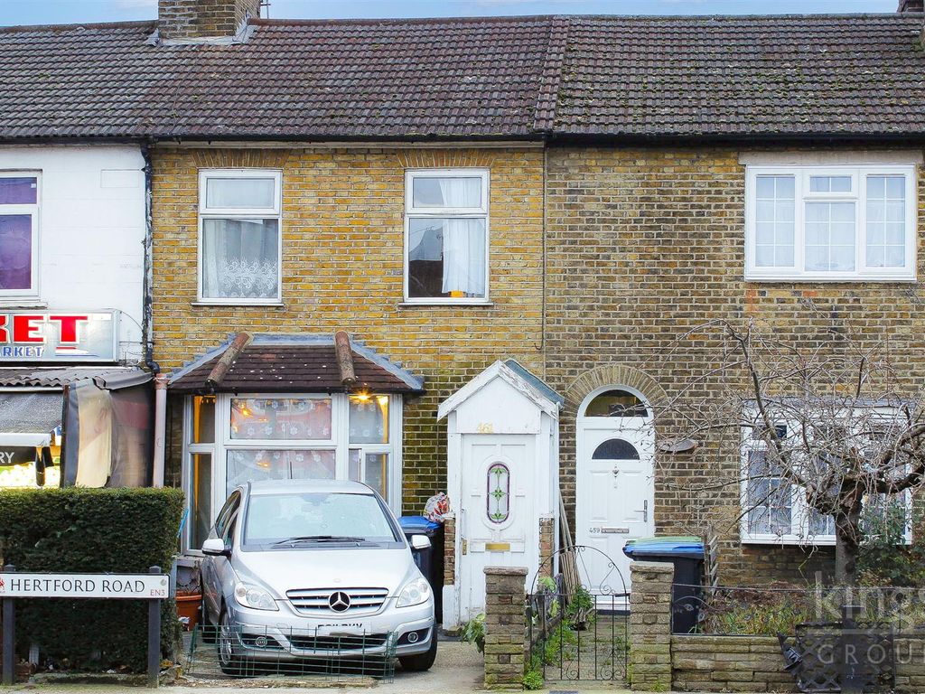 2 bed terraced house for sale in Hertford Road, Enfield, Middlesex EN3