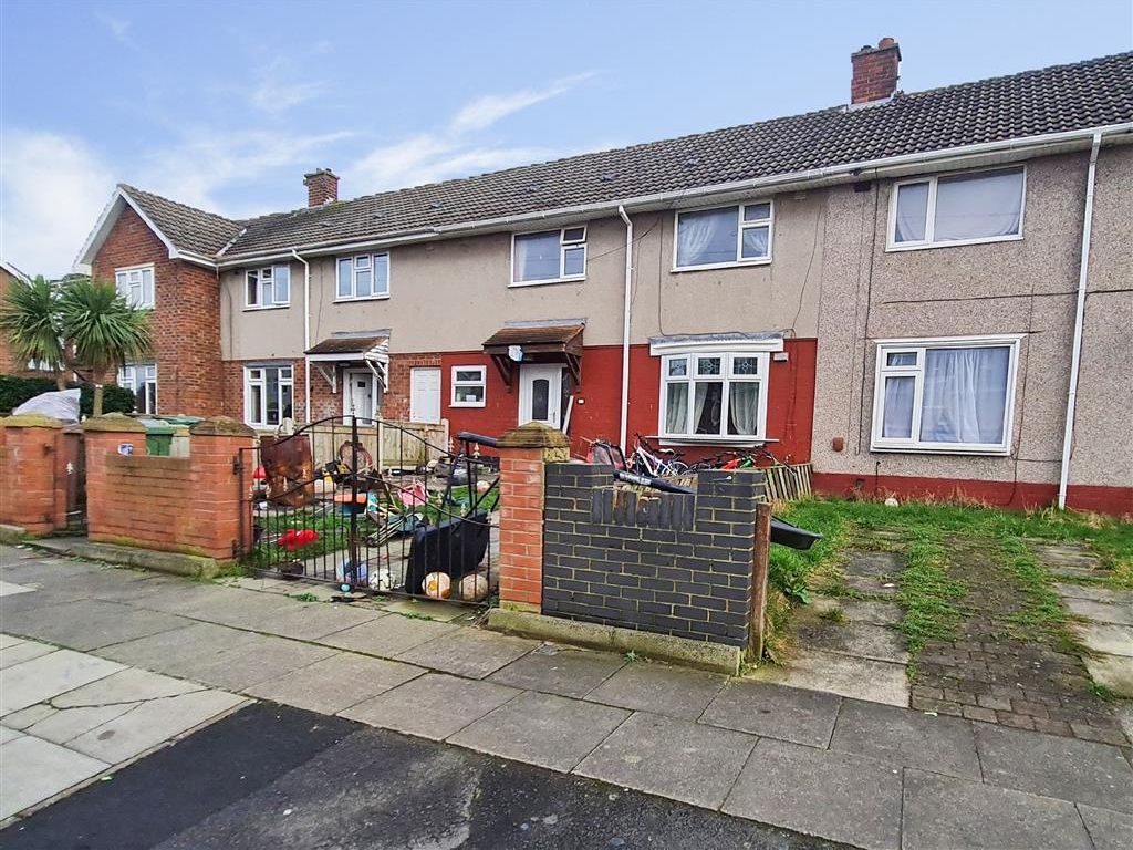 3 bed terraced house for sale in Monach Road, Hartlepool TS25, £60,000