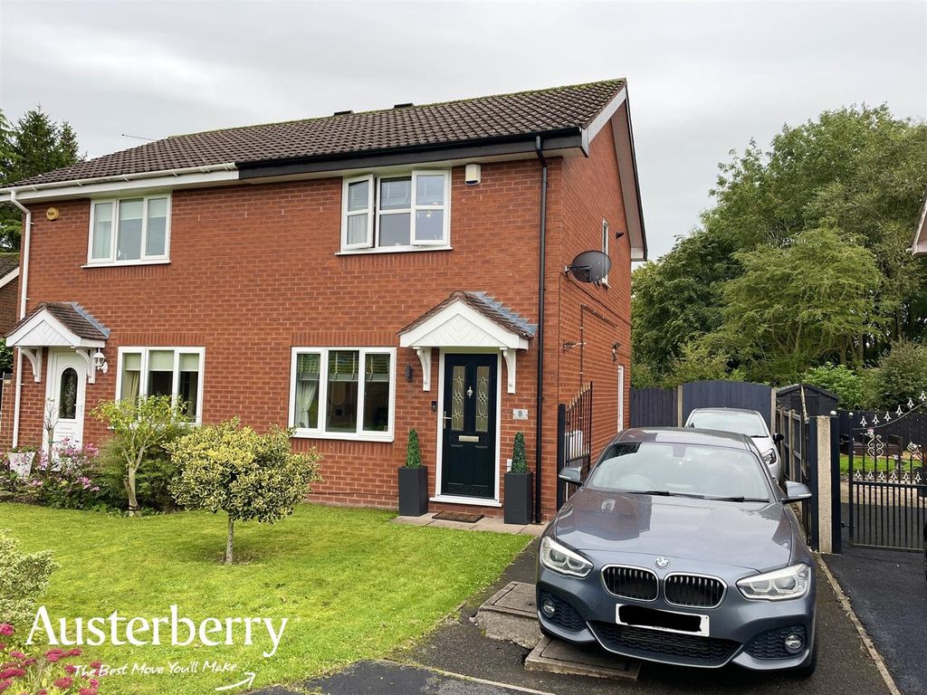 2 bed semidetached house for sale in Poolhill Close, Blurton, StokeOn