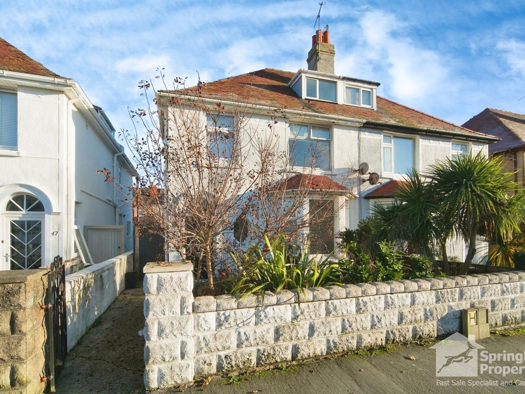 6 bed semidetached house for sale in Bryniau Road, Llandudno, Conwy