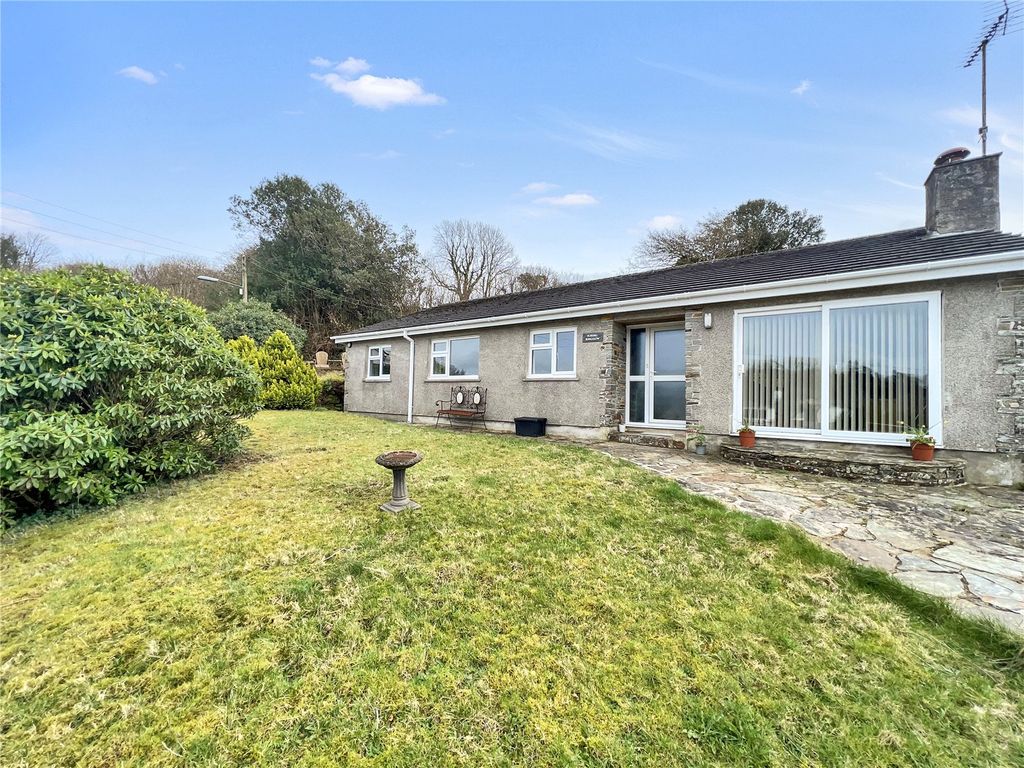 4 bed bungalow for sale in Altarnun, Launceston, Cornwall PL15, £