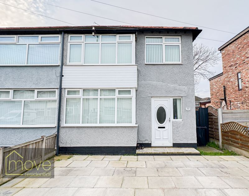 3 bed semidetached house for sale in Jeffereys Crescent, Huyton