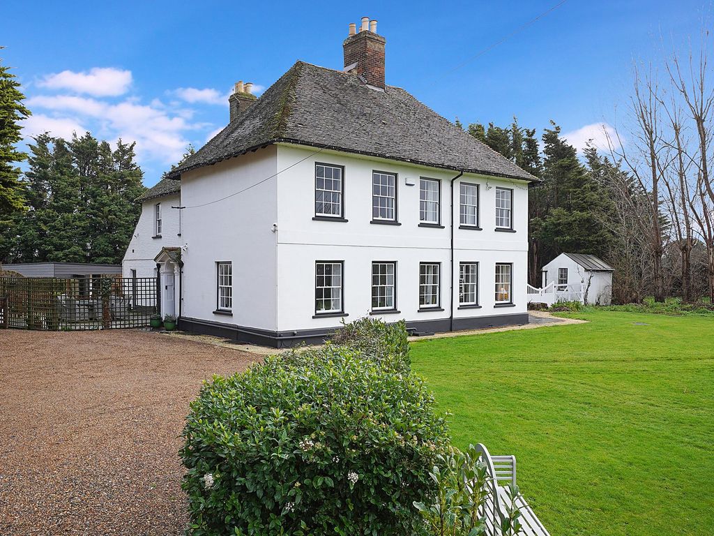 4 bed detached house for sale in Grovehurst Road, Iwade ME9, £1,100,000