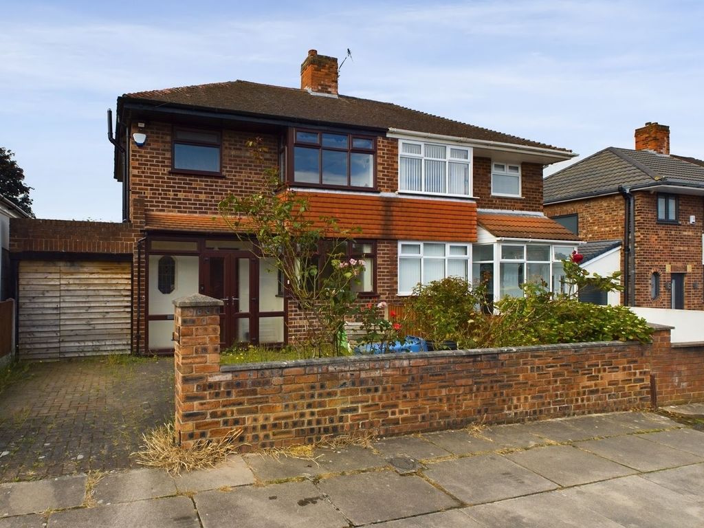 3 bed semidetached house for sale in North Manor Way, Woolton