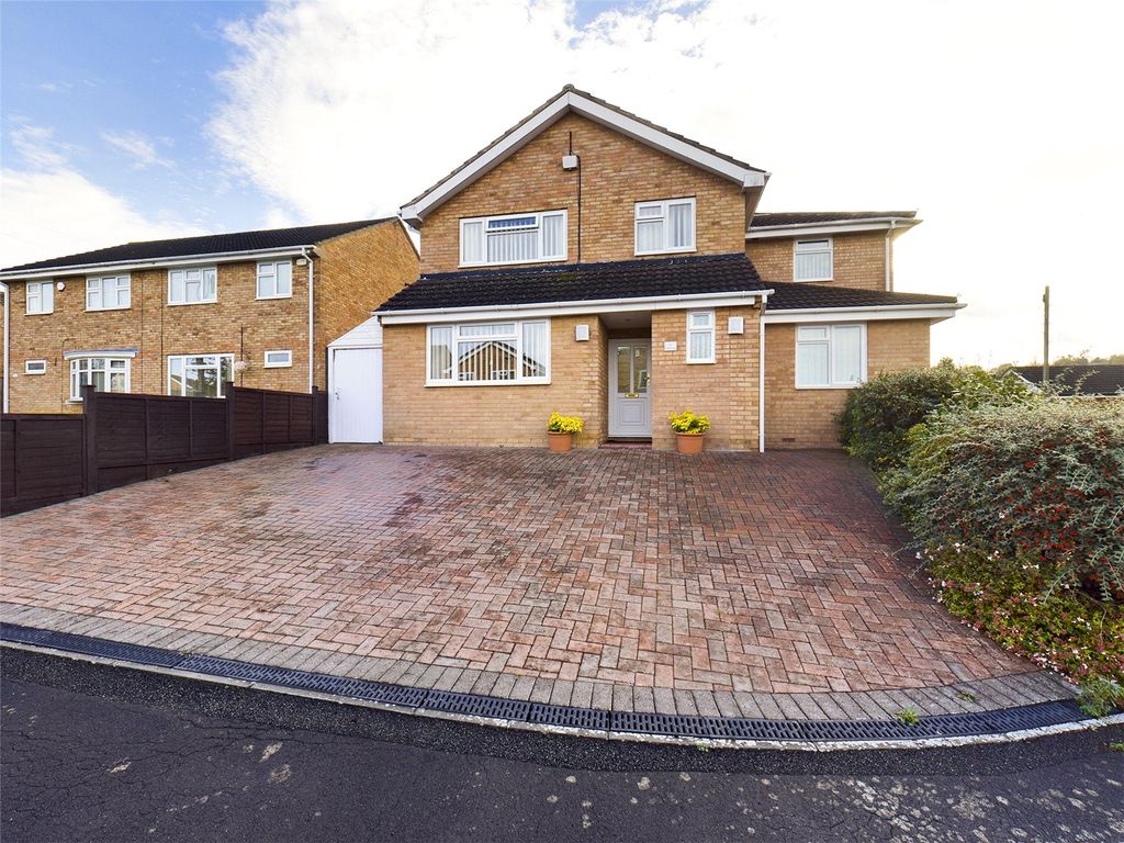 4 bed detached house for sale in Bramble Lawn, Abbeydale, Gloucester