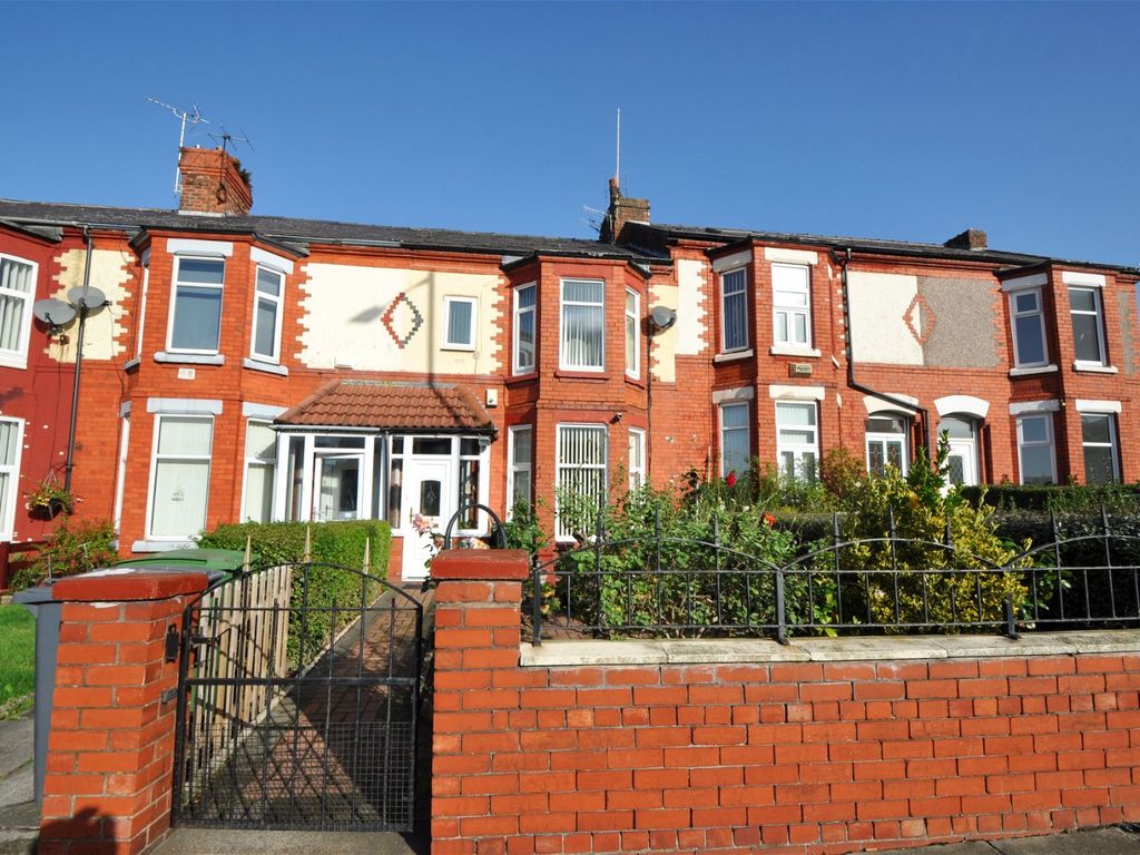 3 bed terraced house for sale in Leasowe Road, Wallasey CH44, £170,000
