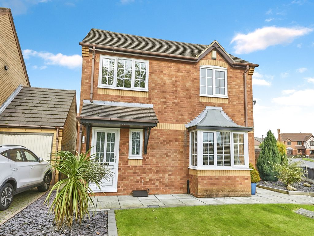 4 bed detached house for sale in Harvest Way, Oakwood, Derby DE21, £