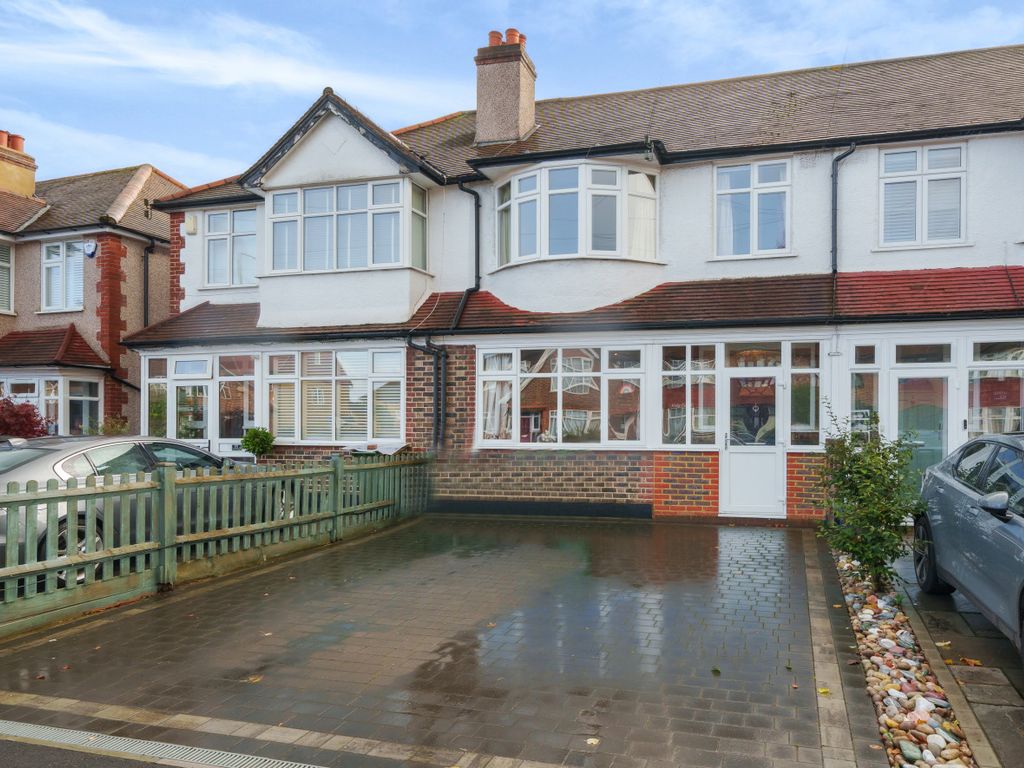 4 bed terraced house for sale in Nightingale Road, Carshalton SM5, £
