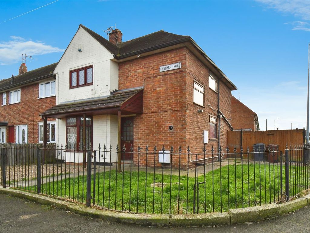 3 bed semidetached house for sale in Chelmer Road, Hull HU8, £120,000