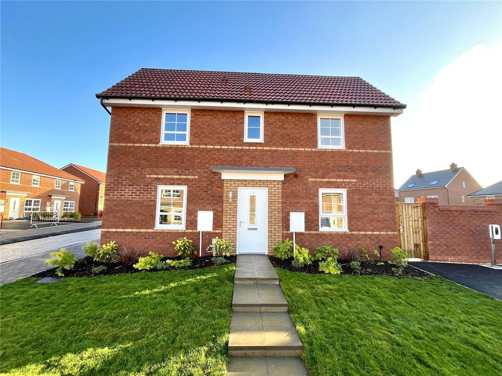 New home, 3 bed end terrace house for sale in Kirby Lane, Eye Kettleby