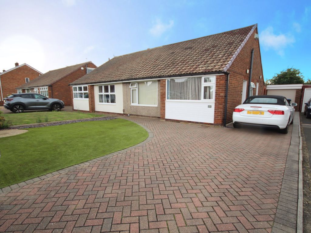 2 bed bungalow for sale in Yearby Close, Acklam, Middlesbrough, North