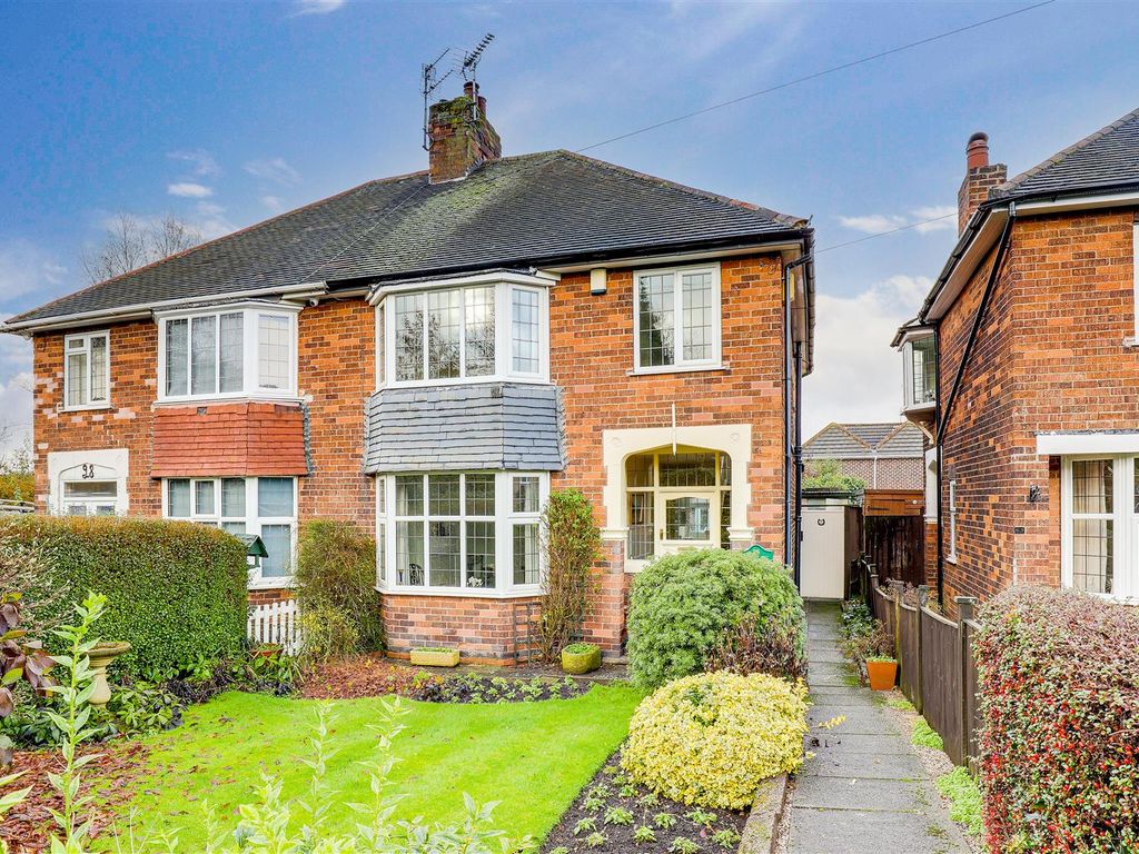 3 bed semidetached house for sale in Wood Lane, Hucknall