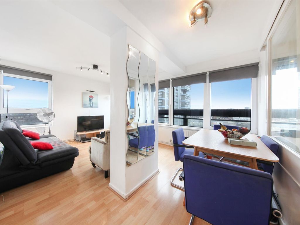 2 bed flat for sale in Durrington Tower, Wandsworth Road, London SW8, £