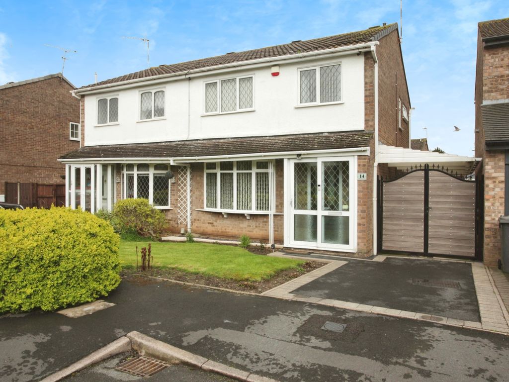 3 bed semidetached house for sale in Wessex Close, Bedworth