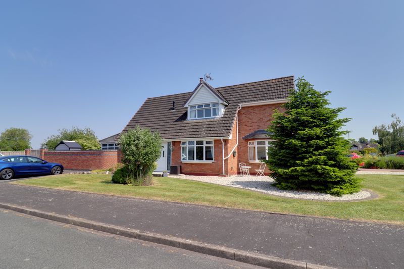 3 bed detached house for sale in Meadow Drive, Haughton, Staffordshire