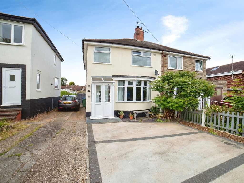 3 bed semidetached house for sale in Clipstone Road East, Forest Town