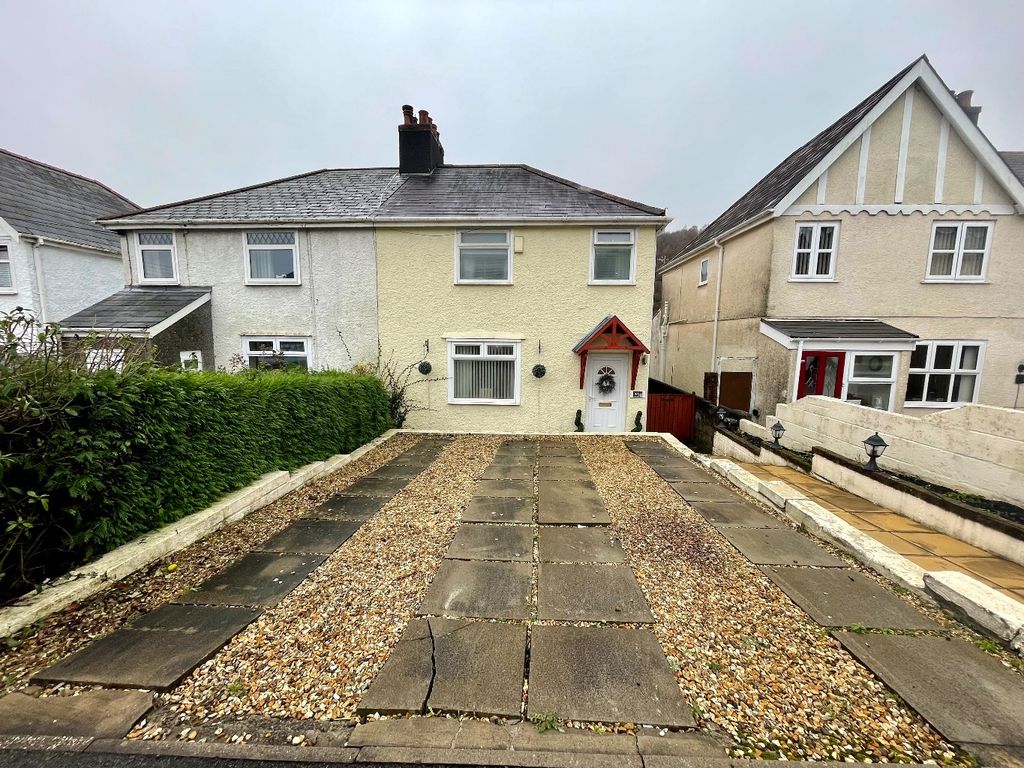 2 bed semidetached house for sale in Lone Road, Clydach, Swansea. SA6
