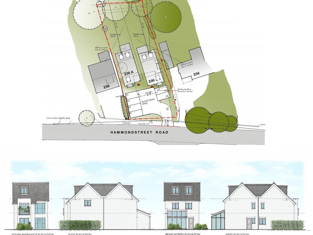Land for sale in Hammondstreet Road, Cheshunt, Waltham Cross EN7 Zoopla