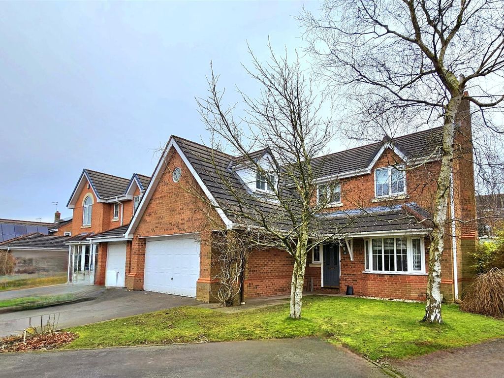 4 bed detached house for sale in Dylan Road, Knypersley, StokeOnTrent
