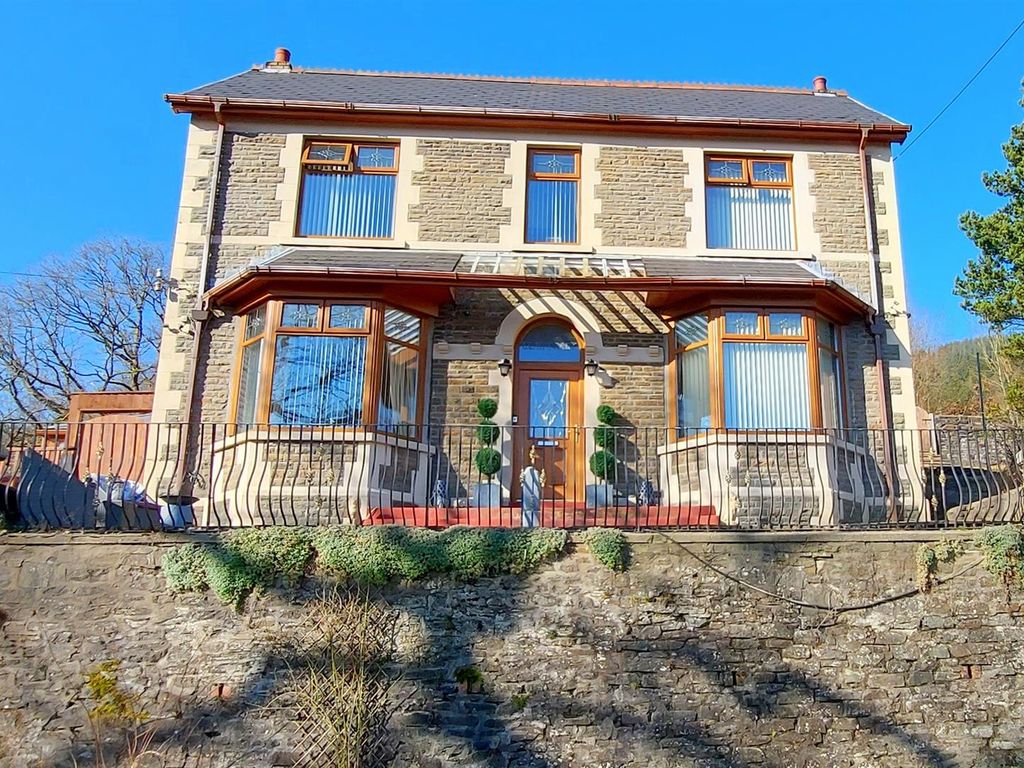 4 bed detached house for sale in GlanYNant, Glyncorrwg, Port Talbot