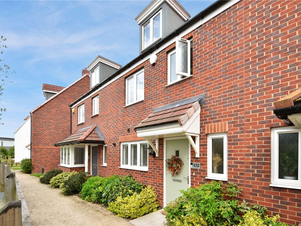 4 bed terraced house for sale in Ellingham View, Waterside At The Bridge, Dartford, Kent DA1