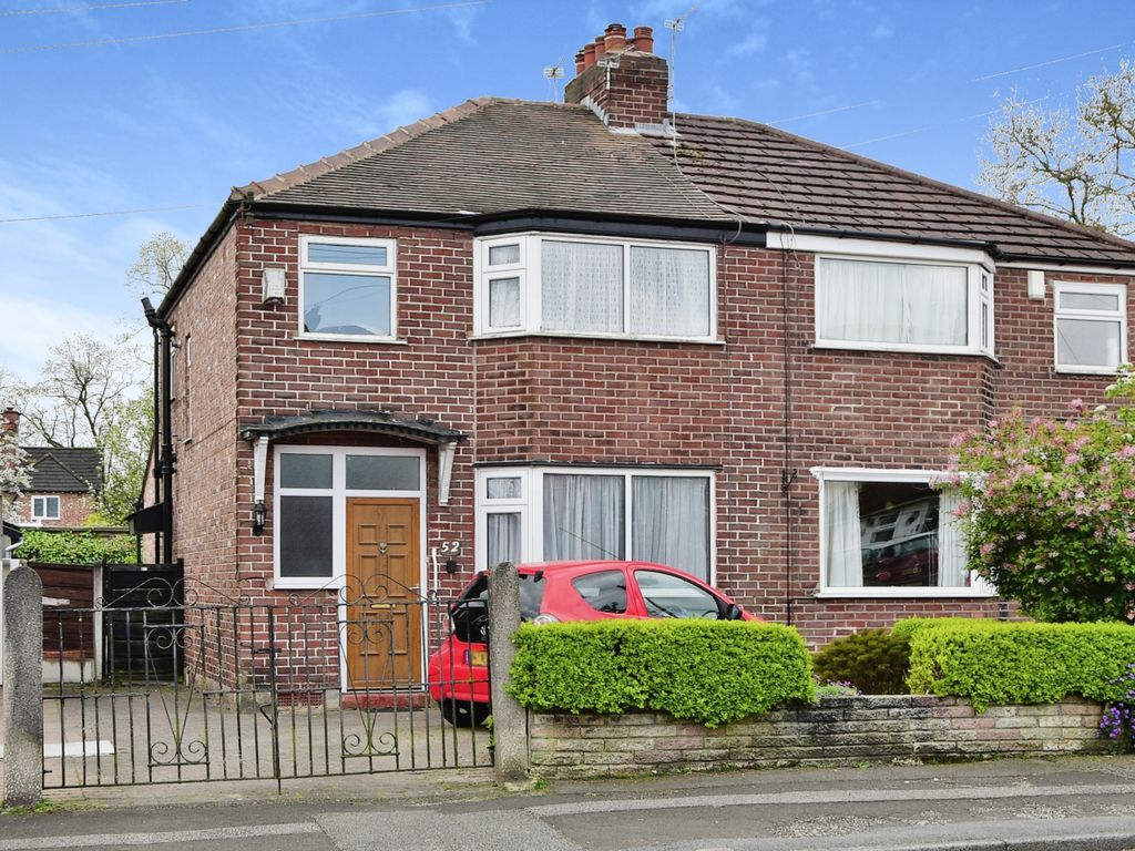 3 bed semidetached house for sale in Foxhall Road, Timperley