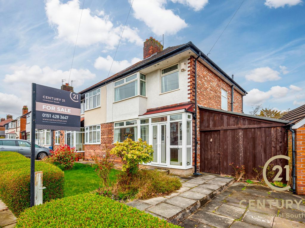 3 bed semidetached house for sale in 25 Manor Way, Woolton L25, £