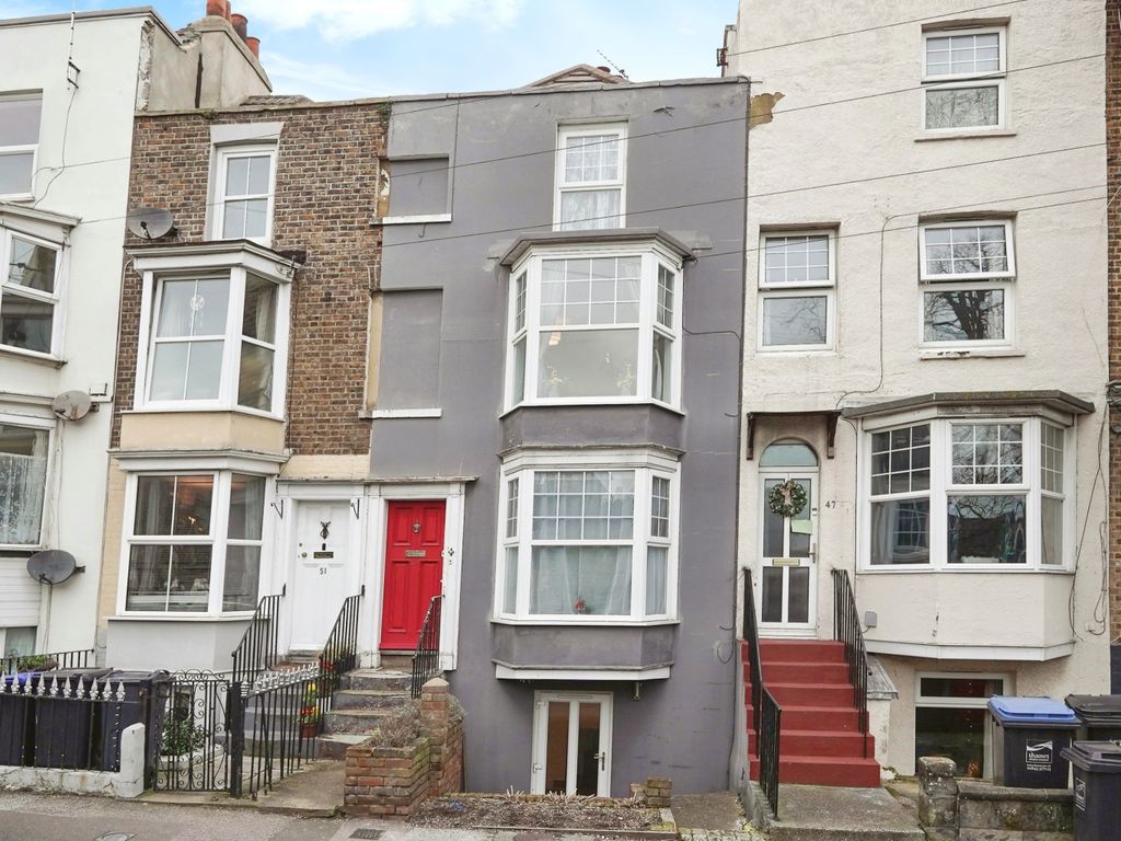 5 bed terraced house for sale in West Cliff Road, Ramsgate, Kent CT11