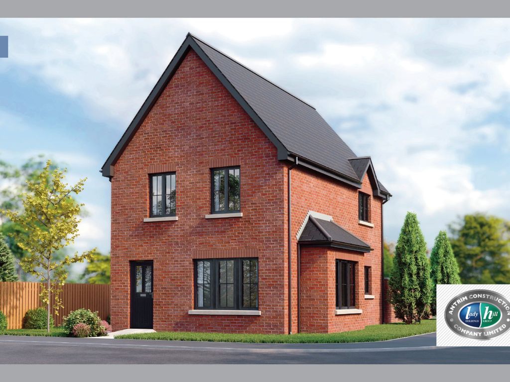 New home, 3 bed detached house for sale in Glen Manor, Hightown Road