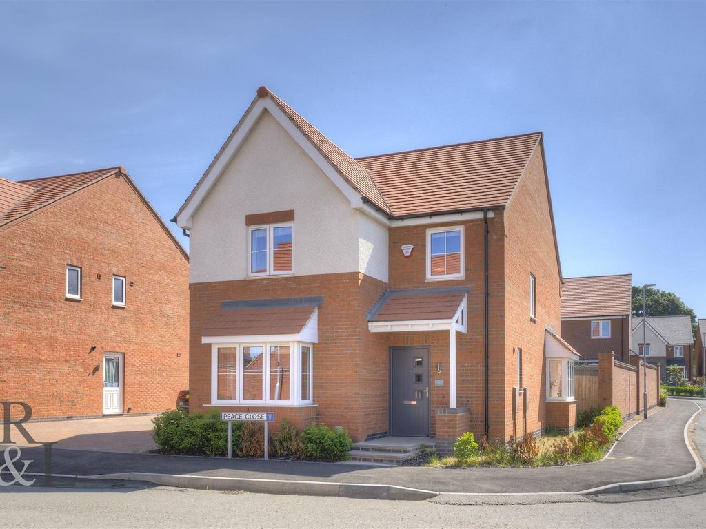 4 bed detached house for sale in Peace Close, Hugglescote, Coalville
