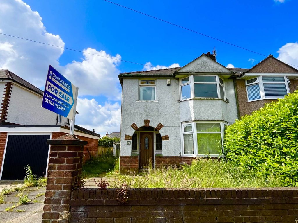 3 bed semidetached house for sale in Brookside Avenue, Eccleston WA10